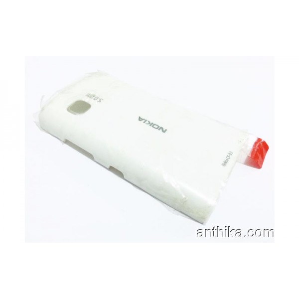 Nokia C5-03 Kapak Battery Cover White