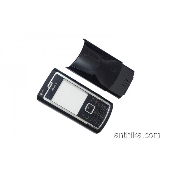 Nokia N72 Kapak Tuş Original Xpress on Cover Black Used