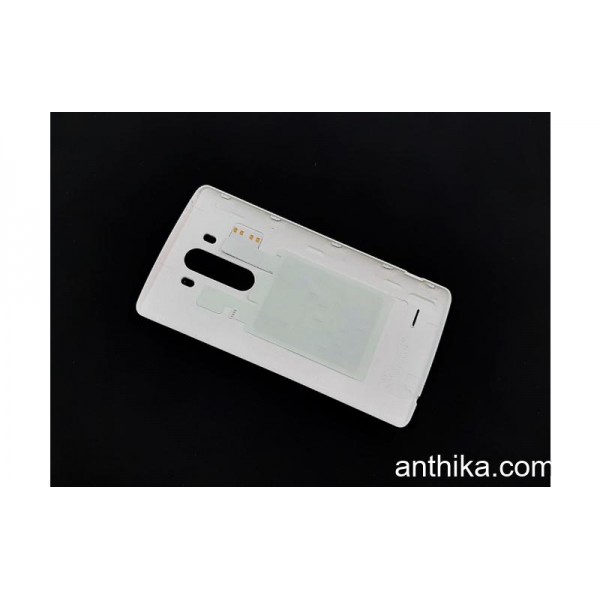 LG G3 GF10 Kapak Original Battery Cover White New