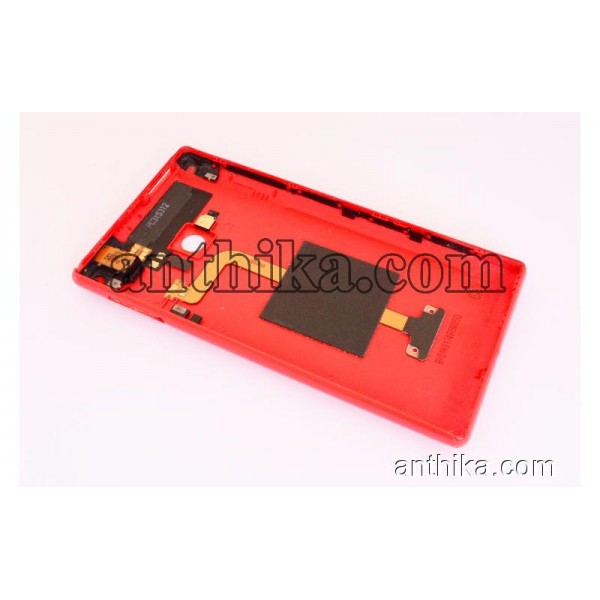 Nokia Lumia 720 Kapak Original Battery Cover Red Used 02504M5