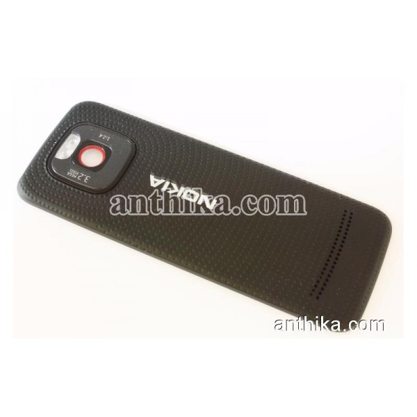 Nokia 5630 Kapak Orjinal Battery Cover Black Red 0...