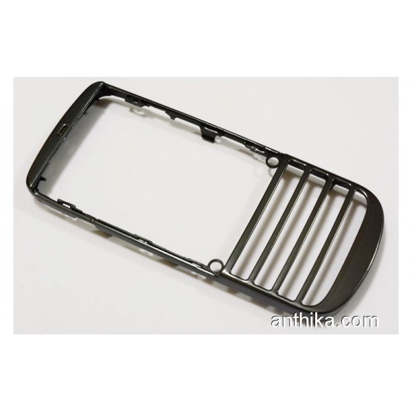 Nokia Asha 300 Kapak Orjinal Front Cover Dark Gray...