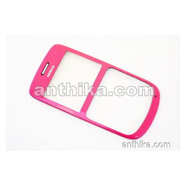 Nokia C3 C3-00 Kapak Original Front Cover Pink Use...