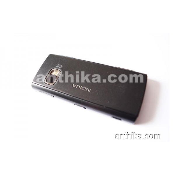 Nokia 5800 Kapak Tuş Original Full Housing Body Kit Red Black Red Used-2