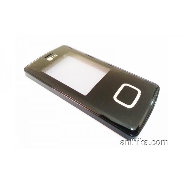 LG KG800 Chocolate Kapak Orjinal Front Cover Black