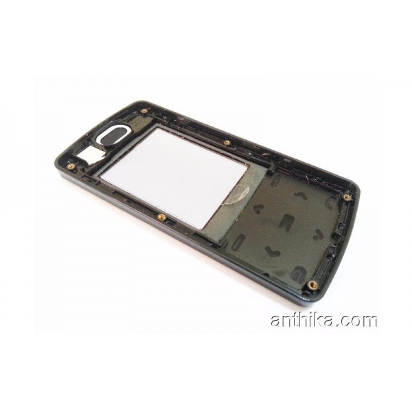 LG KG800 Chocolate Kapak Orjinal Front Cover Black