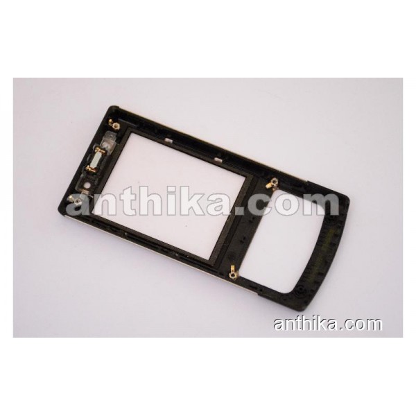 Nokia 6500 Slide Kapak Speaker Original Front Cover Silver Used