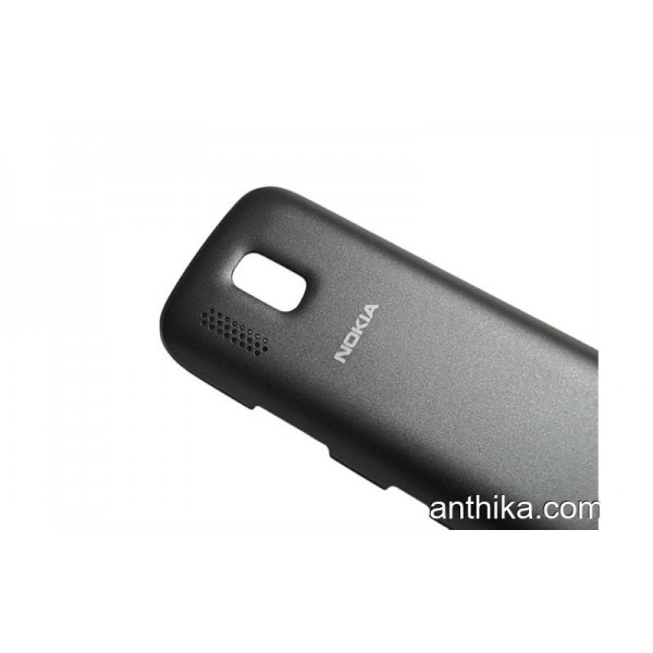 Nokia Asha 202 Asha 203 Kapak Original Battery Cover Gray New