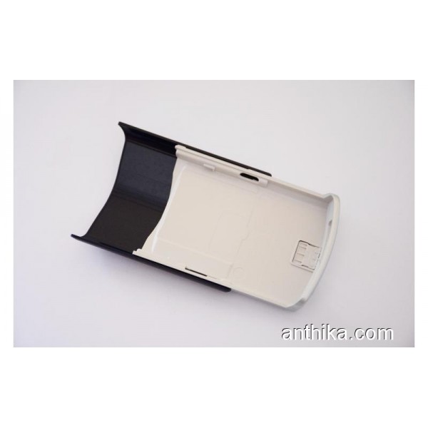 Nokia N70 Kapak Original Battery Cover Storm Blue Alu Grey 250006