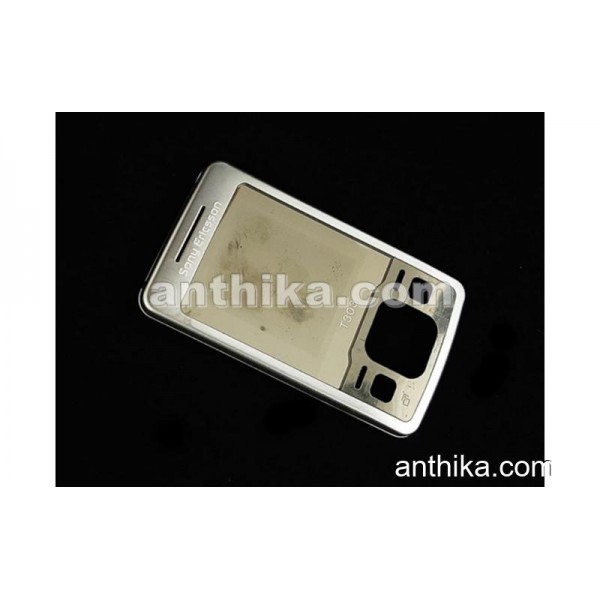 Sony Ericsson T303 Kapak Original Front Cover Silv...