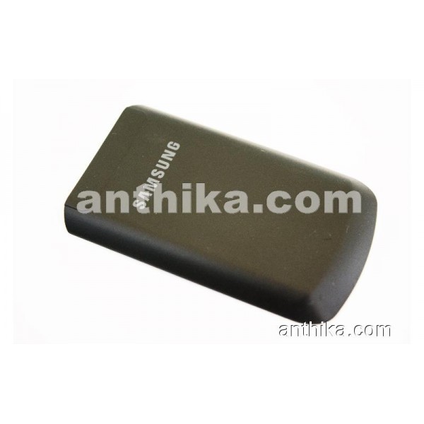 Samsung C5510 Kapak Original Battery Cover Black N...