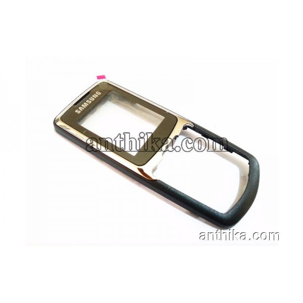 Samsung B220 Kapak Original Front Cover Black New