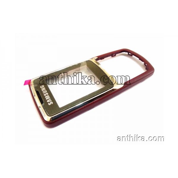 Samsung B220 Kapak Original Front Cover Rose New