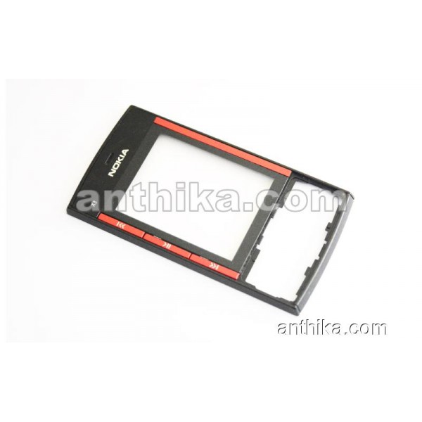 Nokia X3 X3-00 Kapak Original Front Cover Black Us...