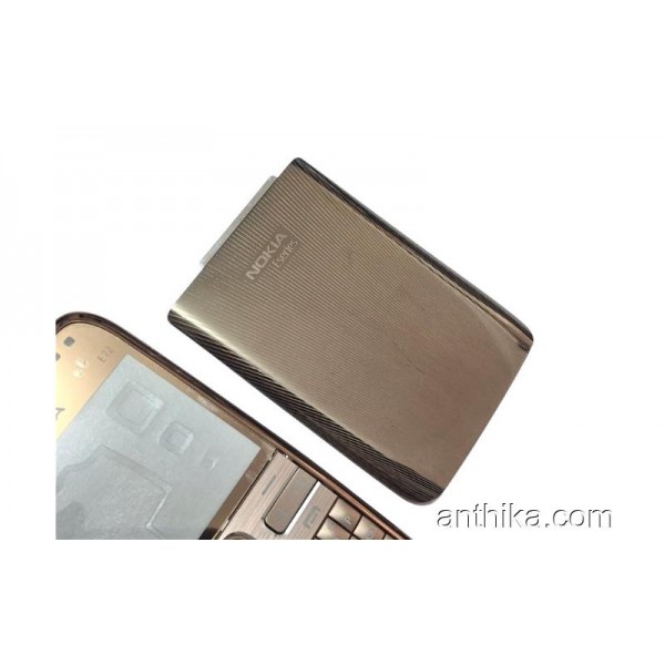 Nokia E72 E72i Kapak Kasa Tuş Cover and Keypad Gold New