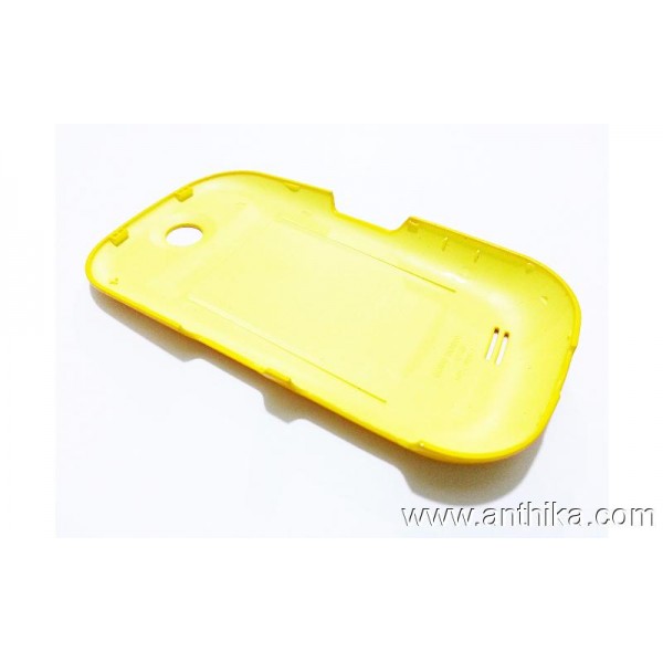 Samsung S3650 Orjinal Arka Batarya Kapak Cover Yellow