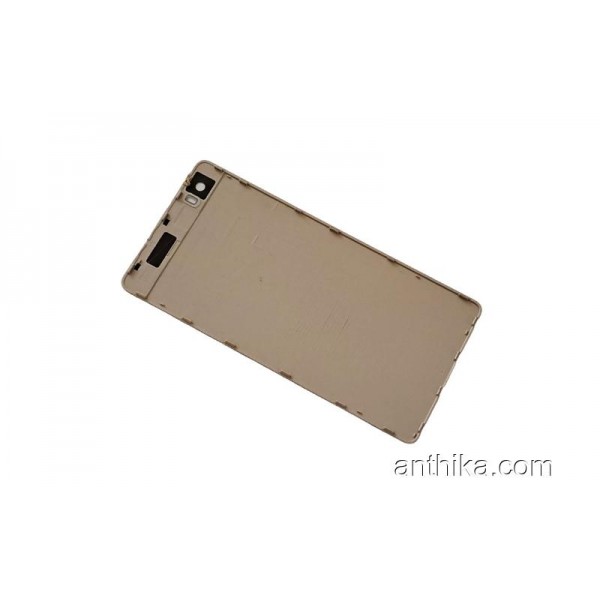 Huawei P8 Lite Kapak Original Battery Cover Gold New ALE-L21