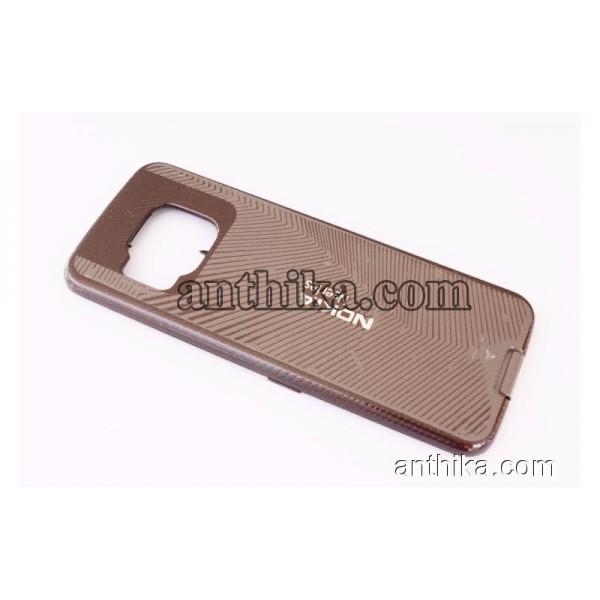 Nokia N78 Kapak Orjinal Battery Cover Brown New 02...