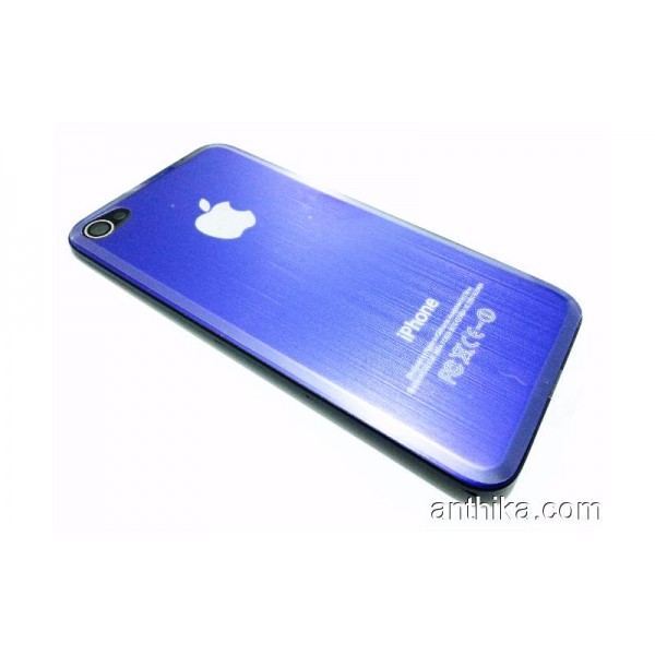 Apple Iphone 4 4s Kapak Battery Cover Blue