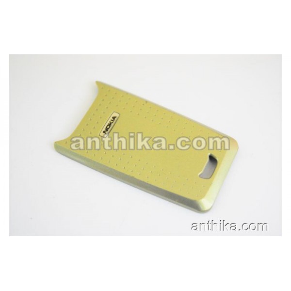 Nokia 3120 Kapak Original Battery Cover Gold Used