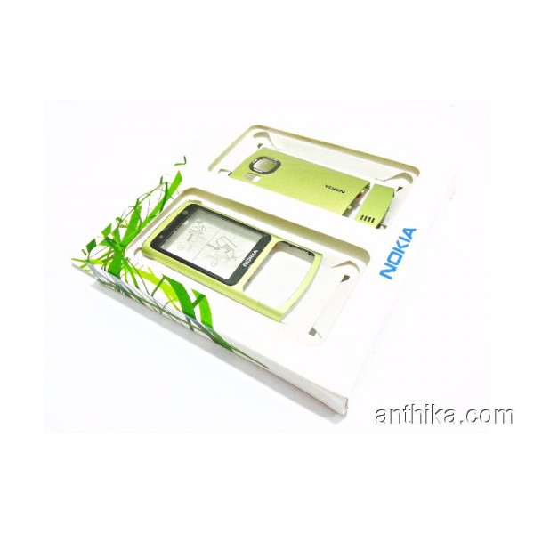 Nokia 6700 Slide Orjinal Kapak Takım-Green