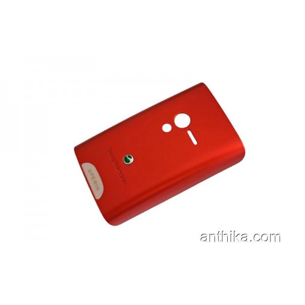 Sony Ericsson Xperia X10 Mini Kapak Original Battery Cover Red New