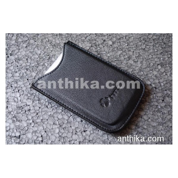 Htc HD2 Kılıf Original Soft Leather Soft Case Bl...