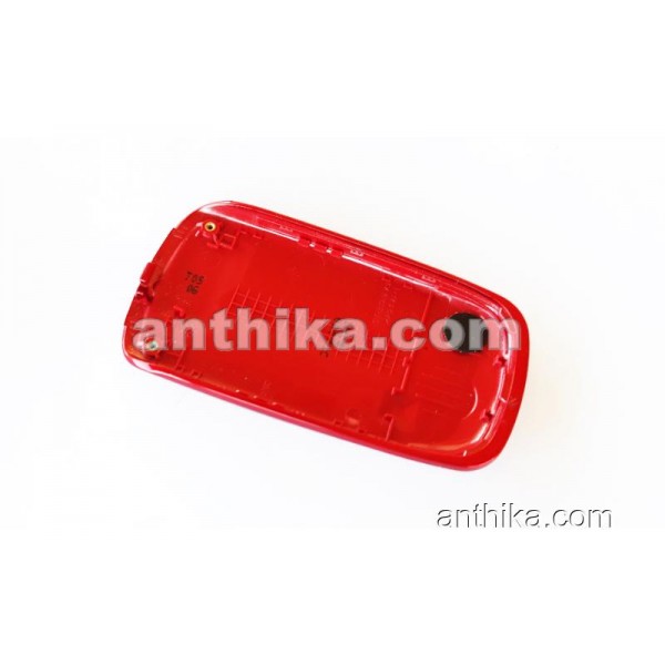 Samsung E1310 Kapak Original Front Cover Red Used