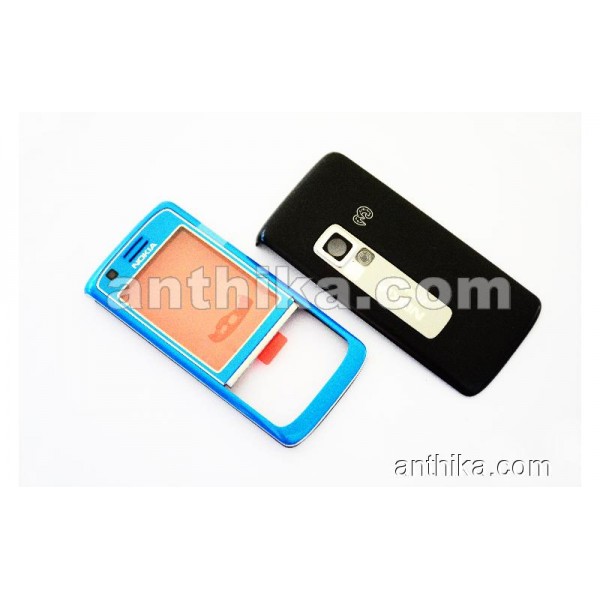 Nokia 6288 Kapak Original Xpress On Cover Blue Bla...