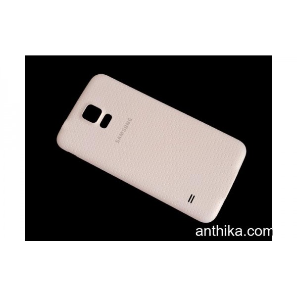 Samsung Galaxy S5 G900 Kapak Mavi Battery Cover Wh...
