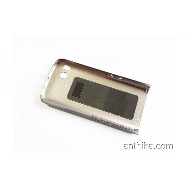 Nokia C3-01 Kapak Orjinal Battery Cover Silver New