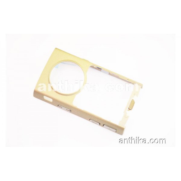 Nokia N95 Kapak Original Middle Cover Gold New