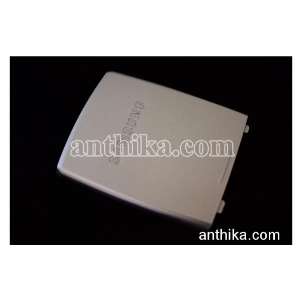 Samsung U700 Kapak Original Battery Cover Silver N...