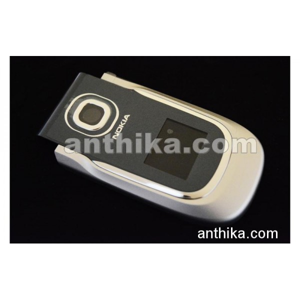 Nokia 2760 Kapak Original Front Cover Black Gold N...