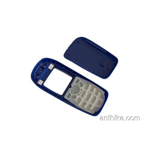 Siemens C62 Kapak Set High Quality Full Body Cover Parlıament Blue New