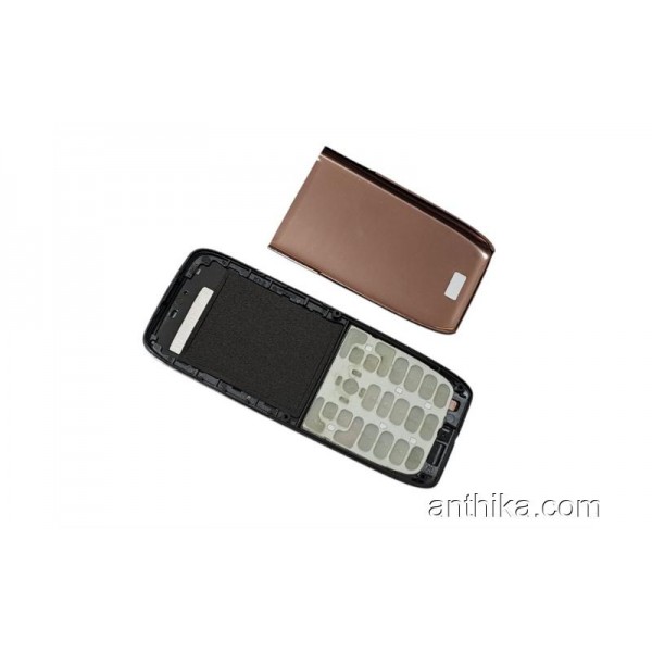 Nokia E51 Kapak Tuş Cover and Keypad Bronze New