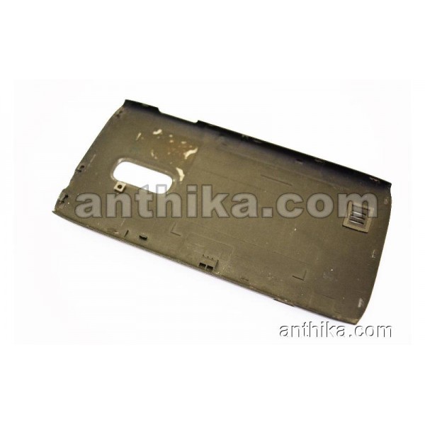 Turkcell T40 Kapak Original Battery Cover Dark Grey Used