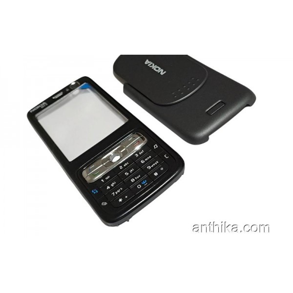 Nokia n73 Kapak Tuş Original Front and Battery Cover Black New