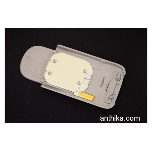 Nokia N73 Kapak Original Battery Cover Silver New