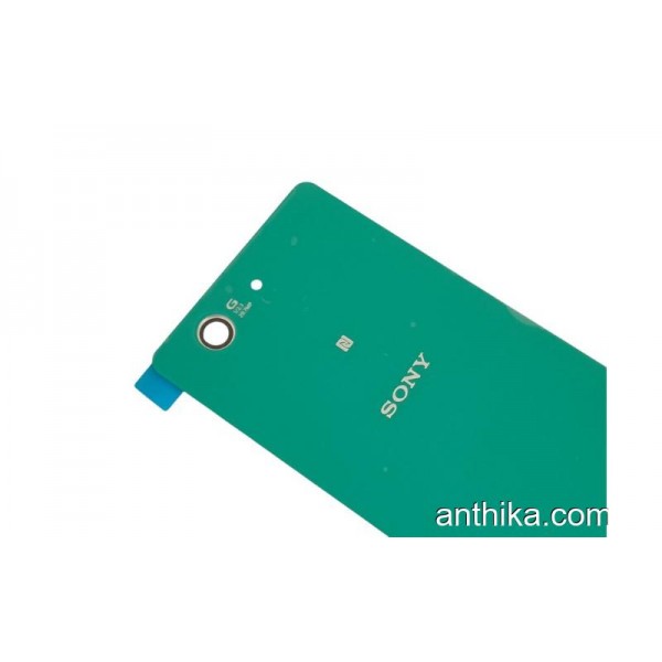 Sony Xperia Z3 Mini Kapak Xperia Z3 Mini Arka Kapak Battery Cover Green