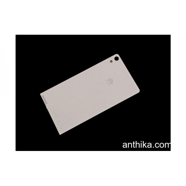 Huawei Ascend P6 P6-U06 Kapak Arka Kapak Batarya Kapağı Beyaz