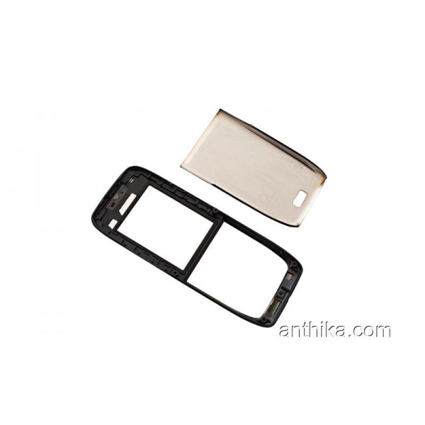 Nokia E51 Kapak Set Original Front and Battery Cover Black New