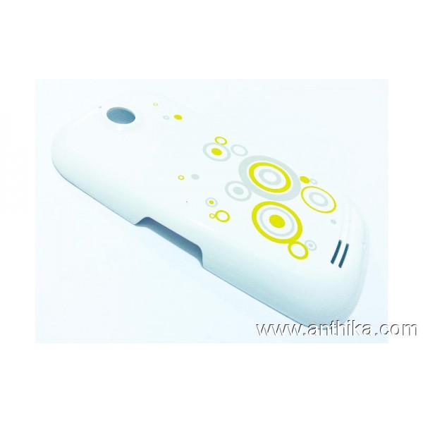 Samsung S3650 Orjinal Arka Batarya Kapak Cover Whi...
