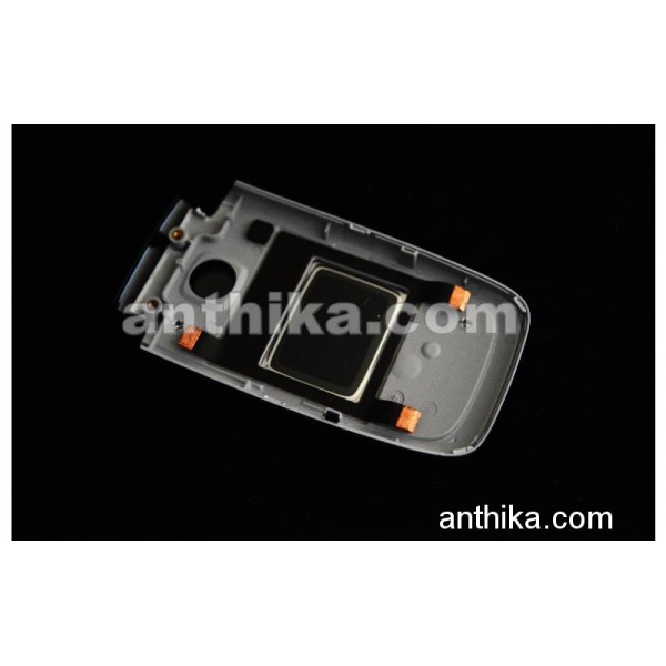 Nokia 6101 Kapak Original Front Cover Silver Black New T-Mobile