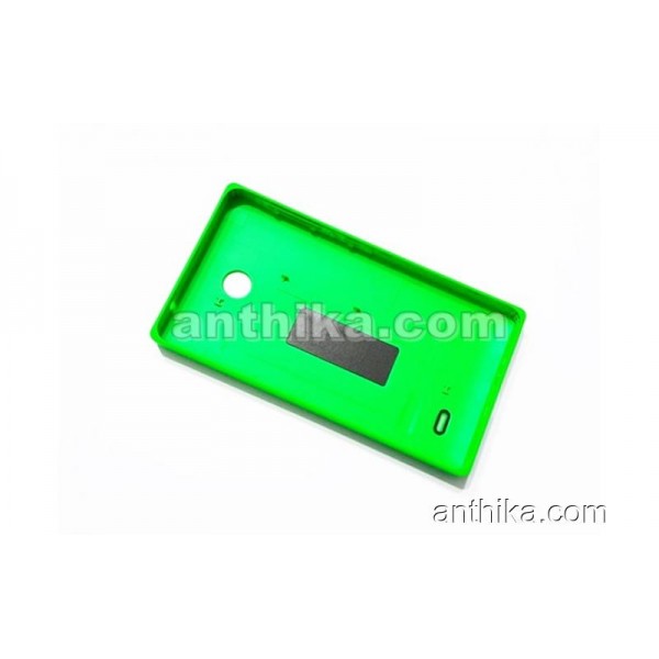 Nokia Lumia X 1045 Kapak Original Battery Cover Back Cover Green New