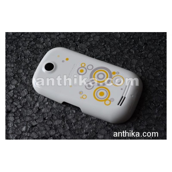 Samsung S3650 Kapak Original Battery Cover White N...