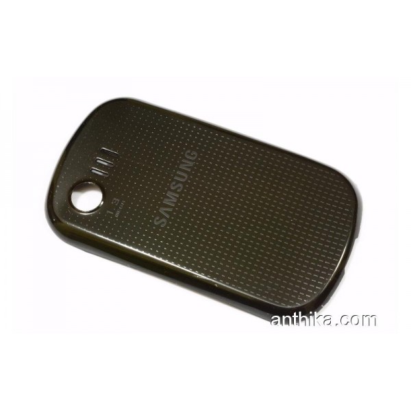 Samsung C3510 Kapak Orjinal Battery Cover Black Ne...