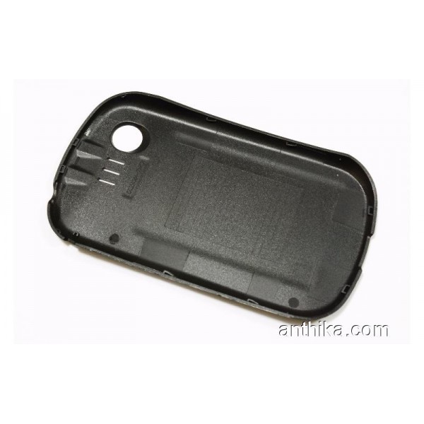 Samsung C3510 Kapak Orjinal Battery Cover Black New
