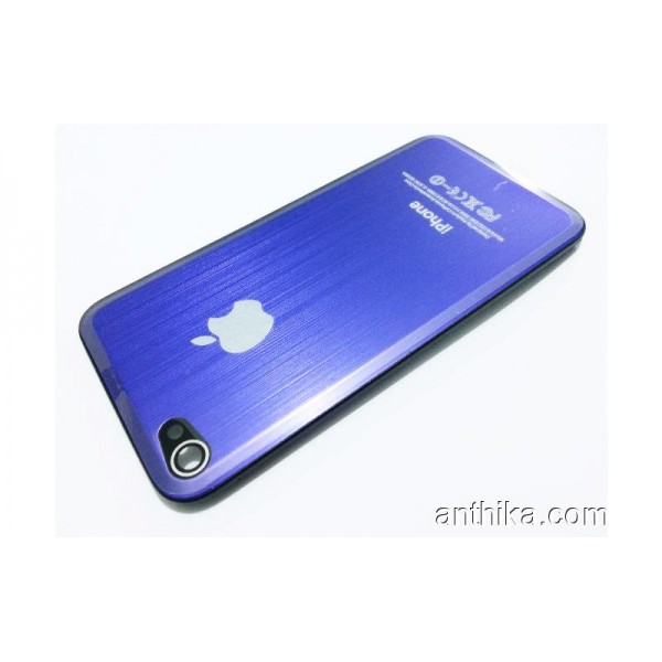 Apple Iphone 4 4s Kapak Battery Cover Blue