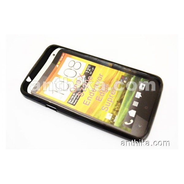 HTC One X S720E Kılıf High Quality Silicone Case...